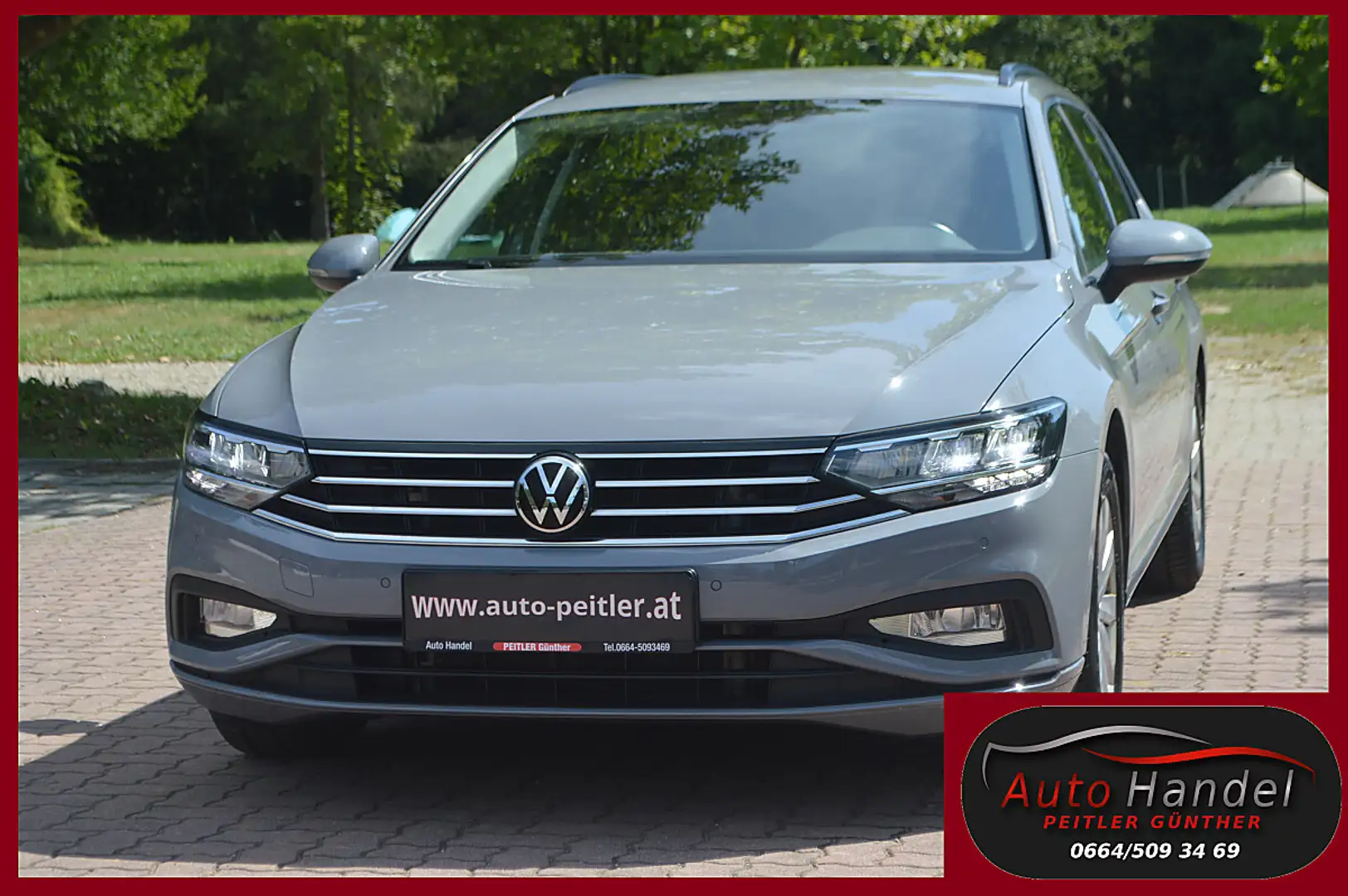 Volkswagen Passat Variant 2,0 SCR DSG+AHK+NAVI+LED+ Grau - 1