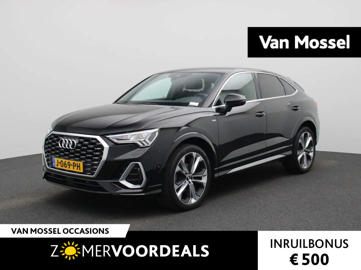 Audi Q3 Sportback 35 TFSI Pro Line S | AUTOMAAT | LEDER | Zwart - 1