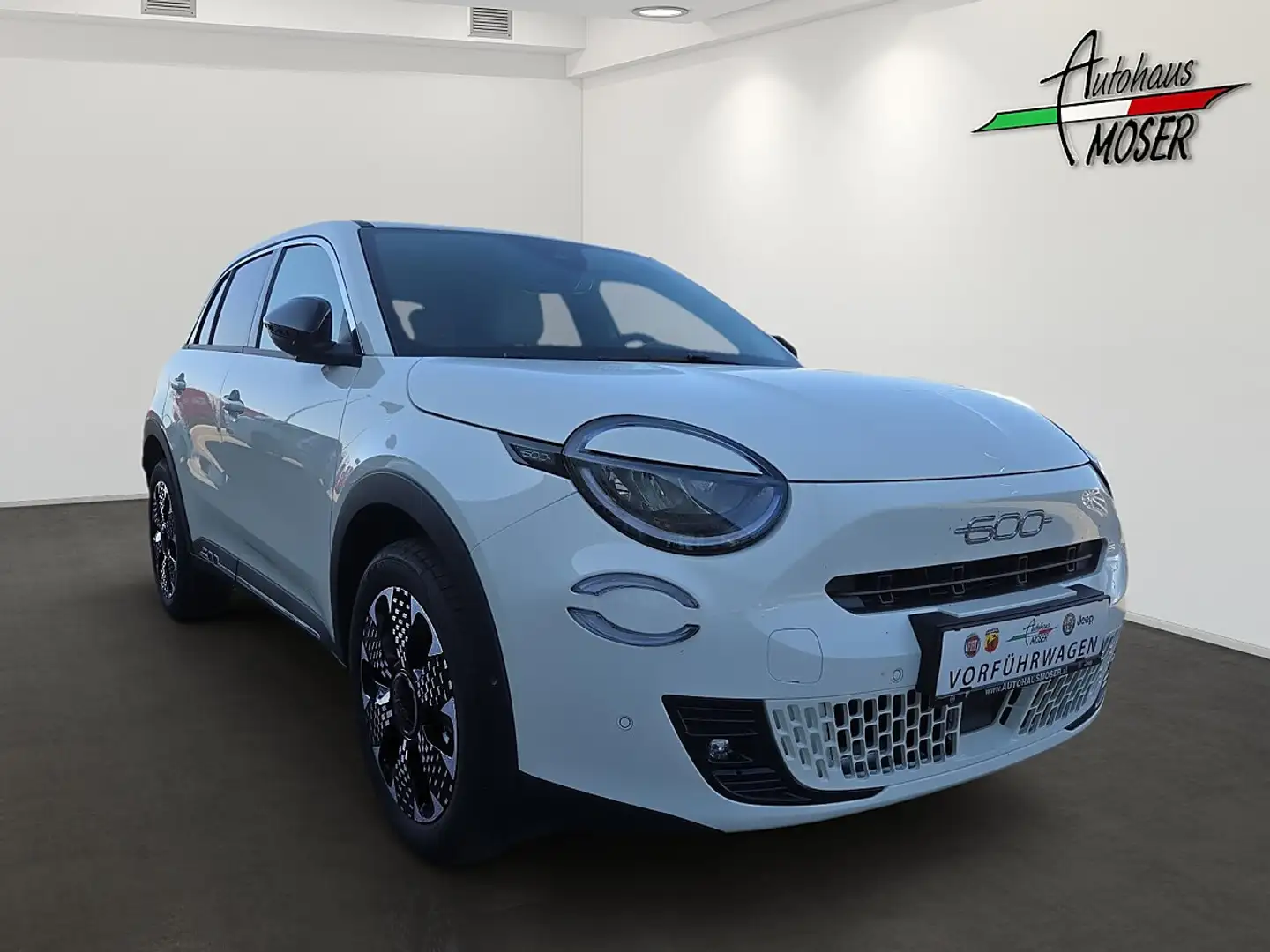 Fiat 600 Hybrid mHEV 110 6-Gang eDCT La Prima MESSEPREIS... Weiß - 1