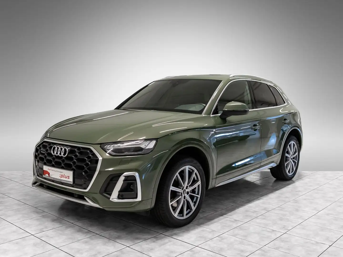Audi Q5 40 TDI S line quattro Matrix Pano virtco. Grün - 2