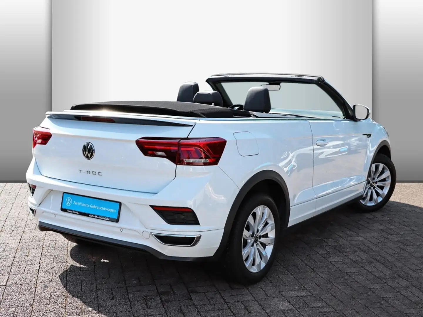 Volkswagen T-Roc Cabriolet R-Line 1.5 TSI OPF DSG NAVI/SITZHZ/GANZJ White - 2
