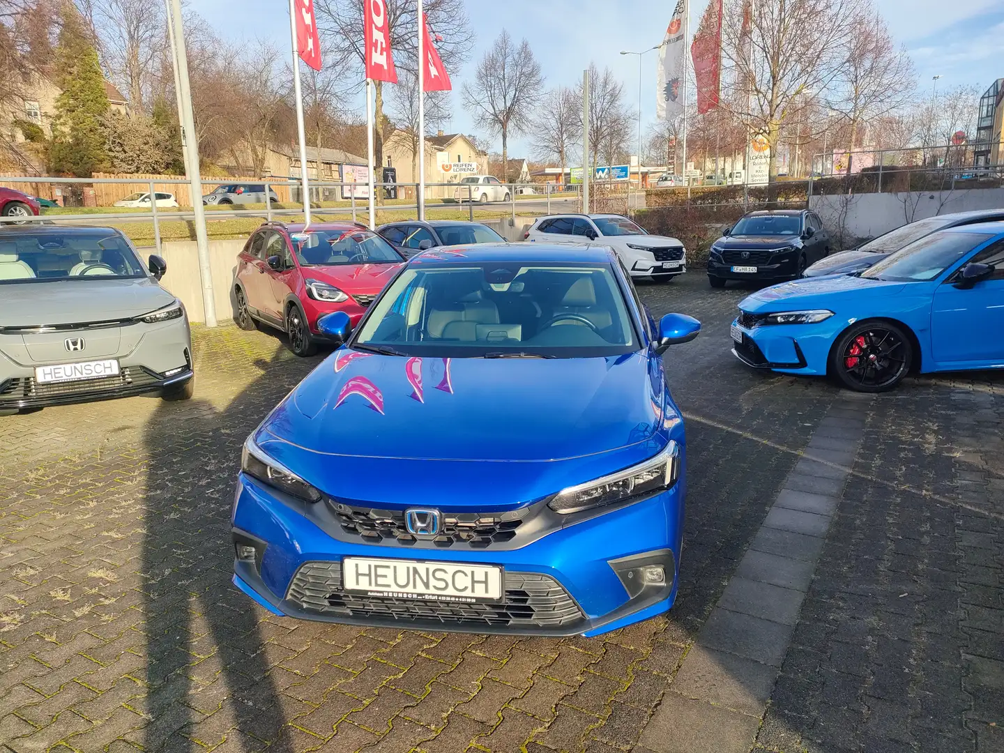 Honda Civic Civic e:HEV e:HEV 2.0 i-MMD Hybrid Advance Blau - 2