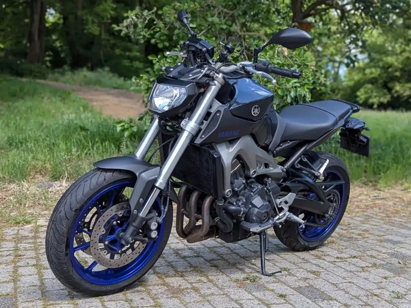 Yamaha MT-09 Grau - 2