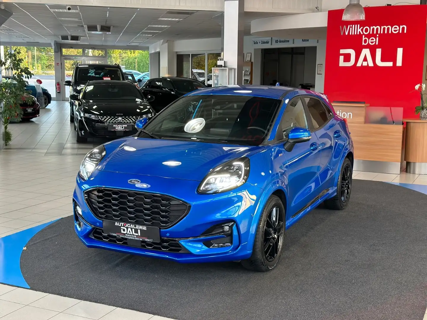 Ford Puma Hybrid ST-Line X  NAVI-PDC-KAMERA-B&O Blauw - 1