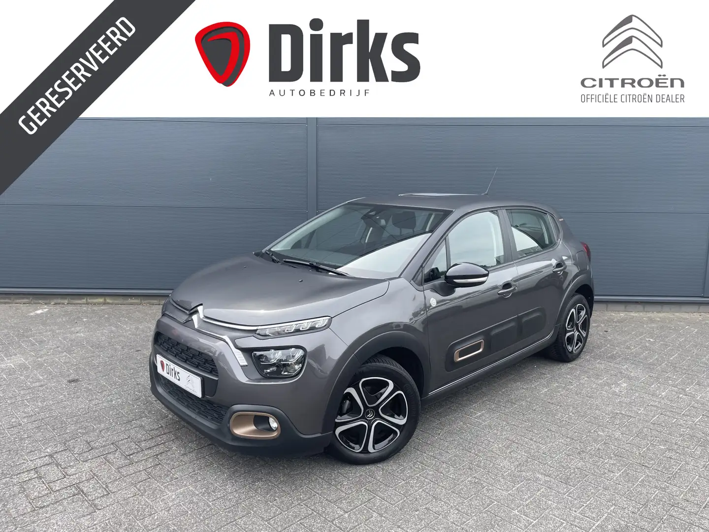 Citroen C3 82pk C-Series (Navigatie - Automatische Airco - Ap Grijs - 1