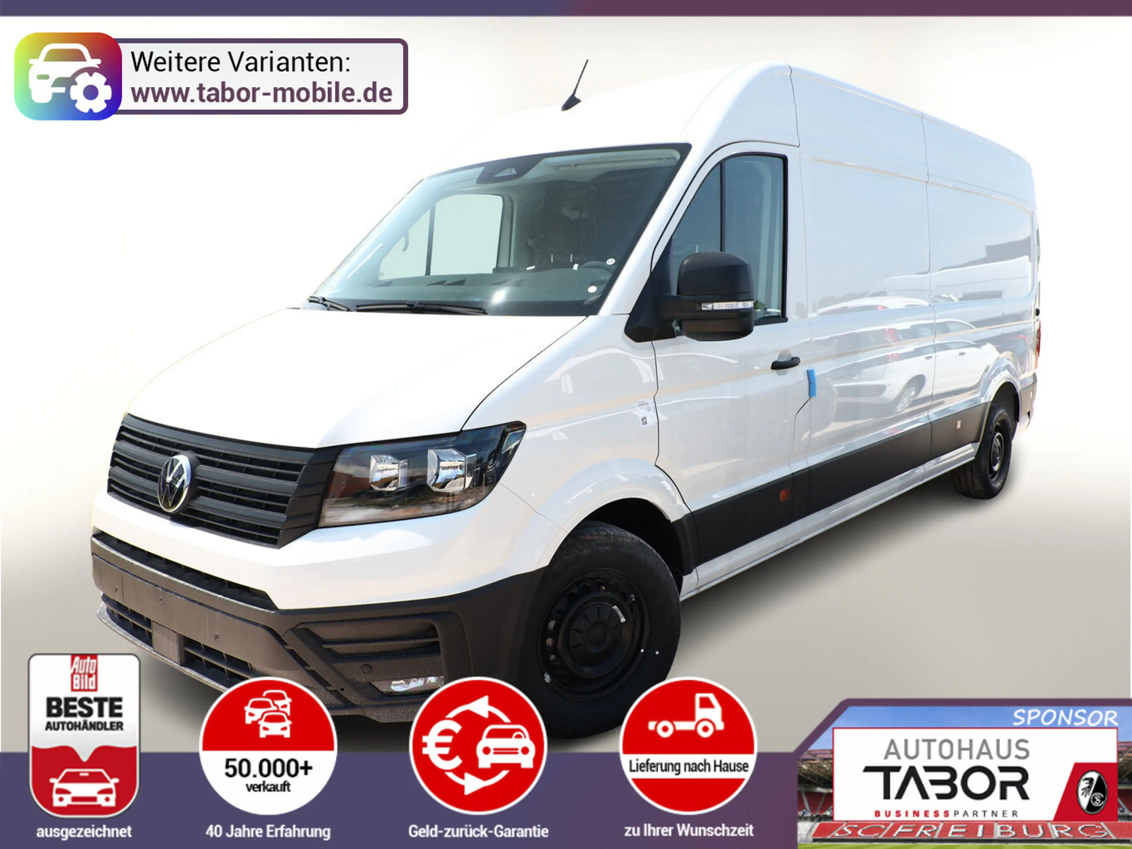 Volkswagen Crafter 35 L4H3 3S Temp AppCo 2xPDC UVP-47%*