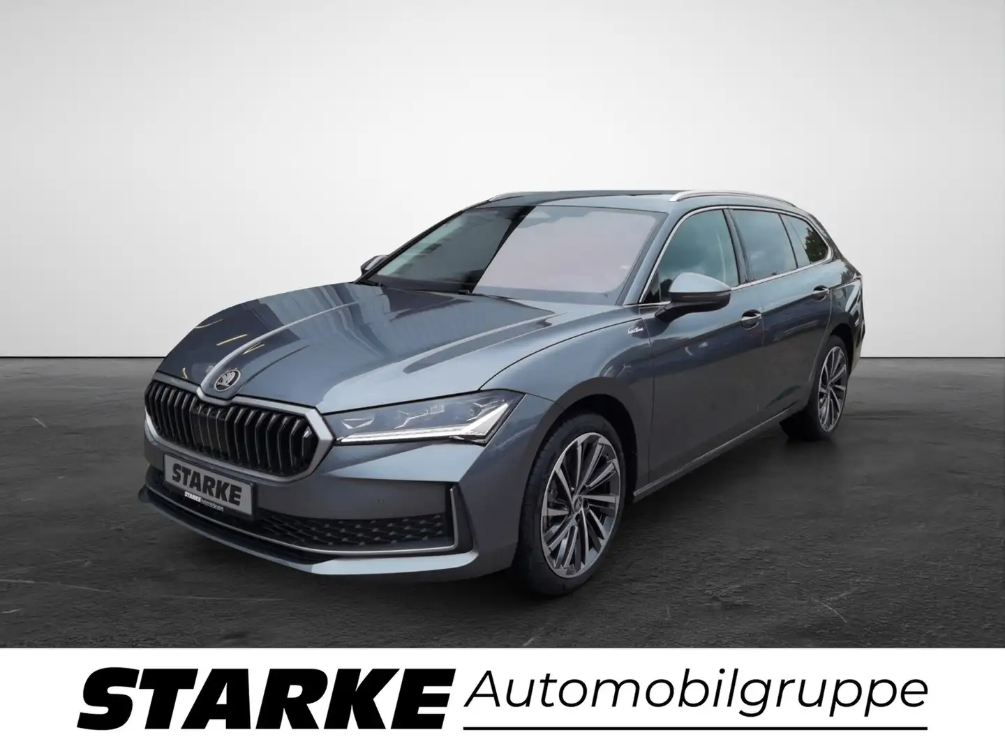 Skoda Superb Combi 2.0 TDI DSG 4x4 L&K Gris - 2