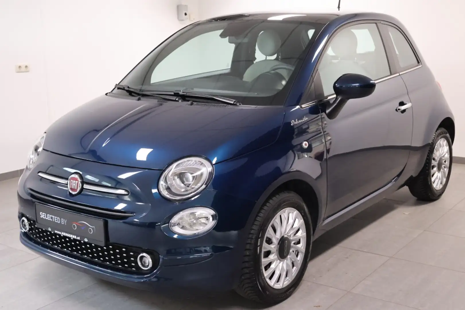 Fiat 500 1.0 Hybrid Dolcevita Blauw - 1