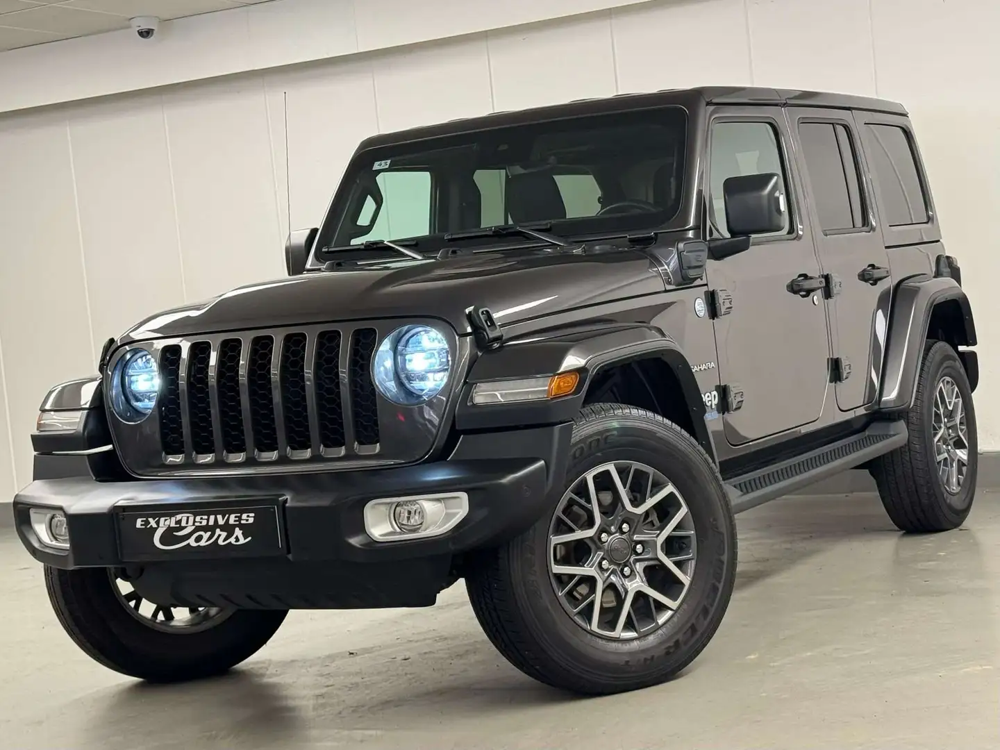 Jeep Wrangler 2.0 PHEV SAHARA  UTILITAIRE  FULL OPTIONS Gris - 1