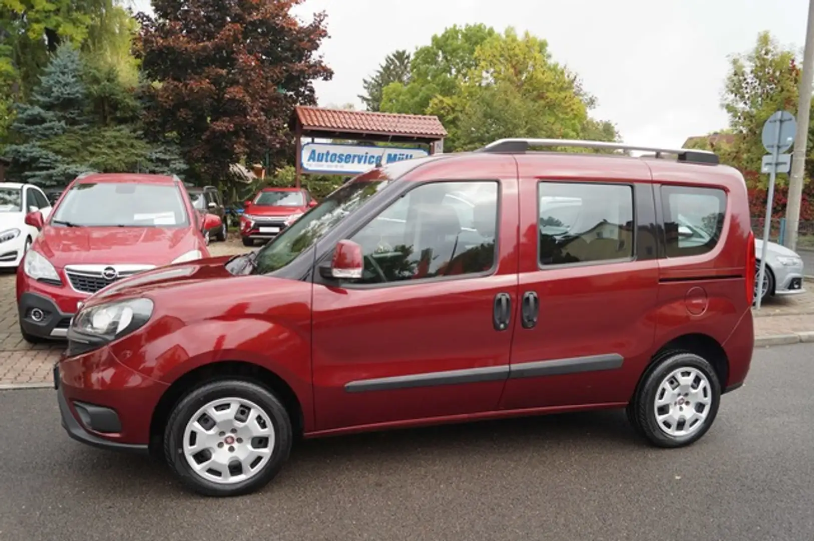 Fiat Doblo Klima-Anhängk.-ZR neu-37220 km uvm Mauve - 2
