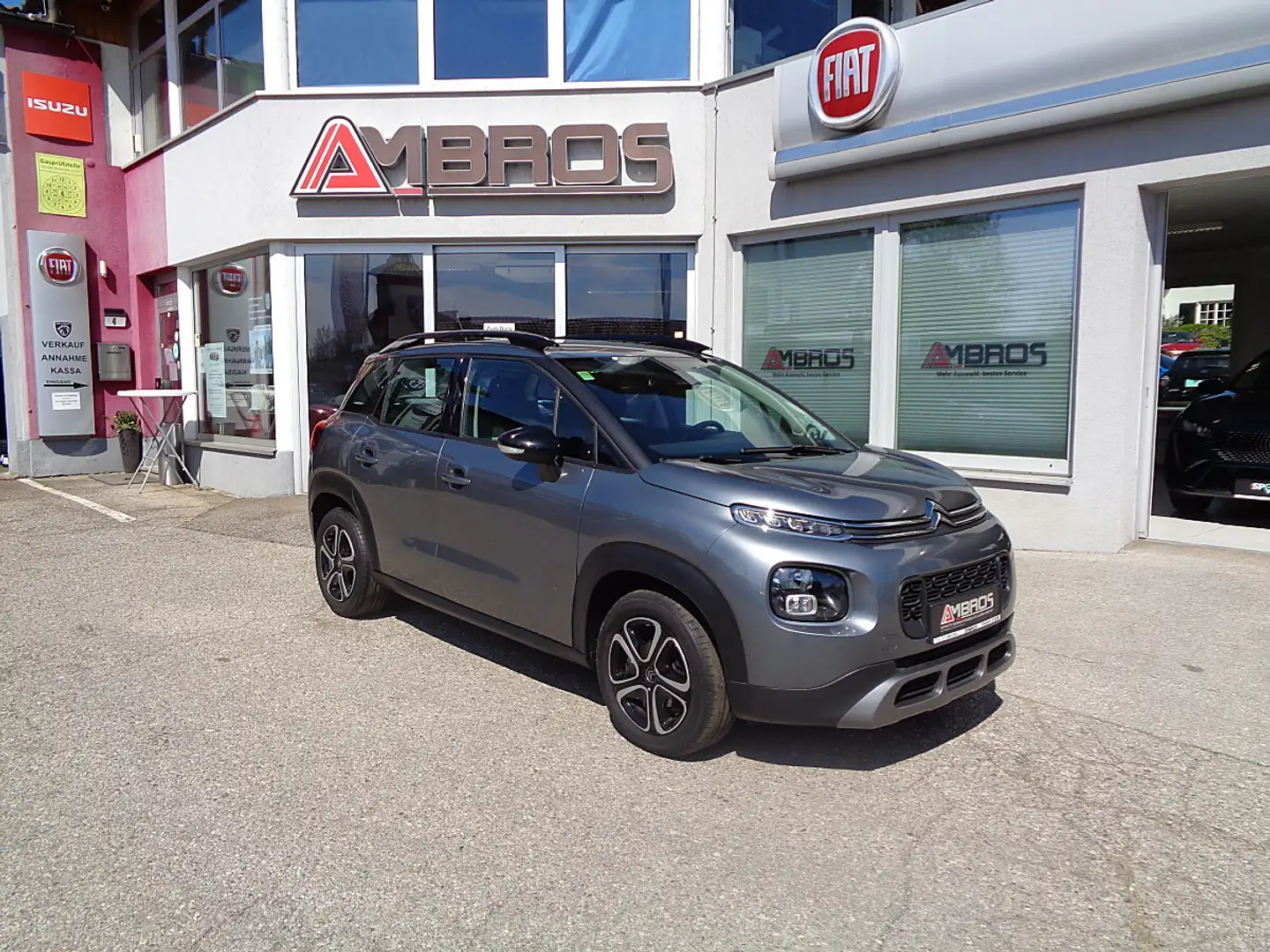 Citroen C3 Aircross PureTech 110 S&S EAT6 Feel AUTOMATIK + Anhänger... Grau - 1