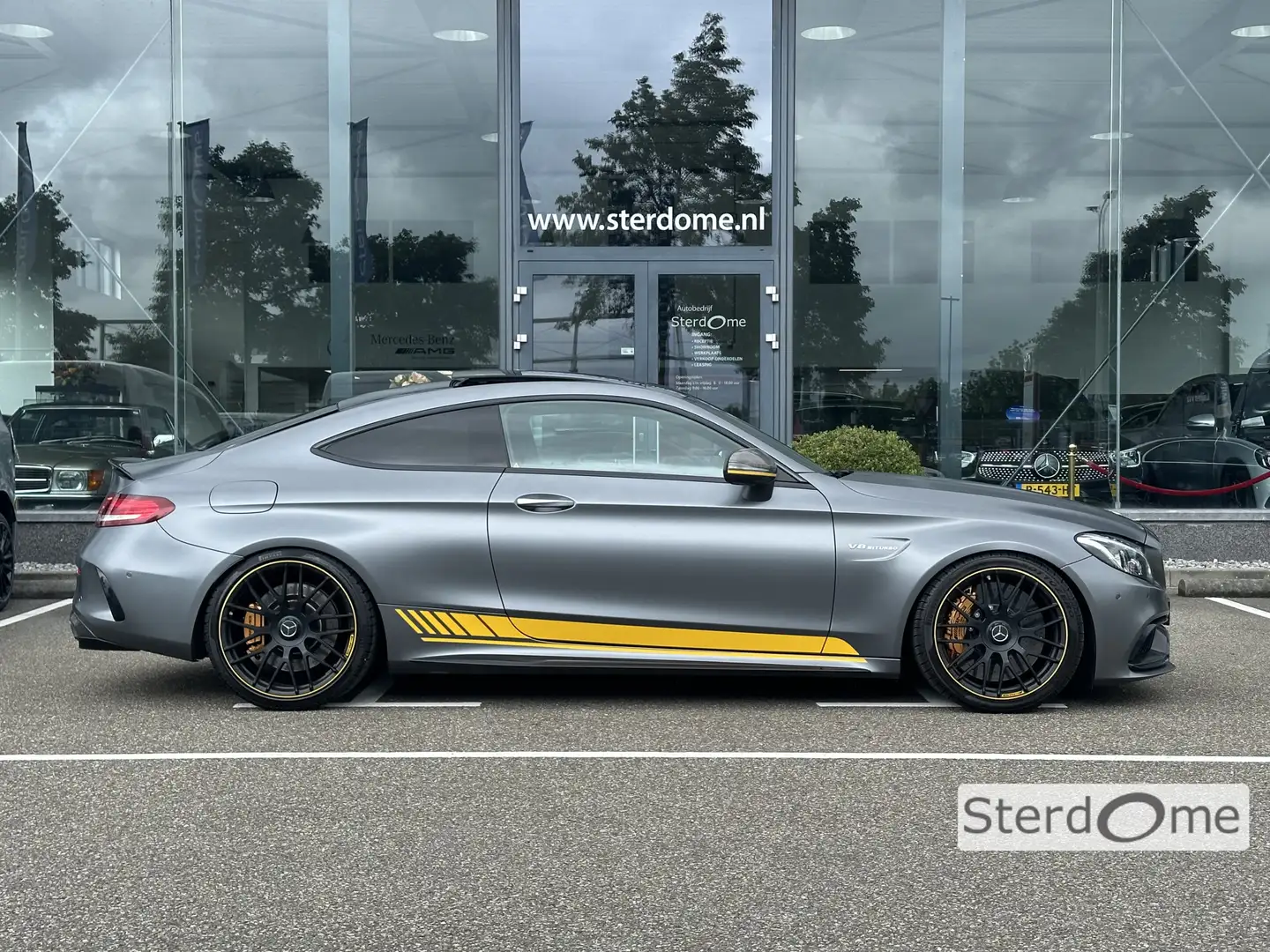 Mercedes-Benz C 63 AMG Coupé S Edition 1 V8 l Panoramadak l Memory l Kera Gris - 1