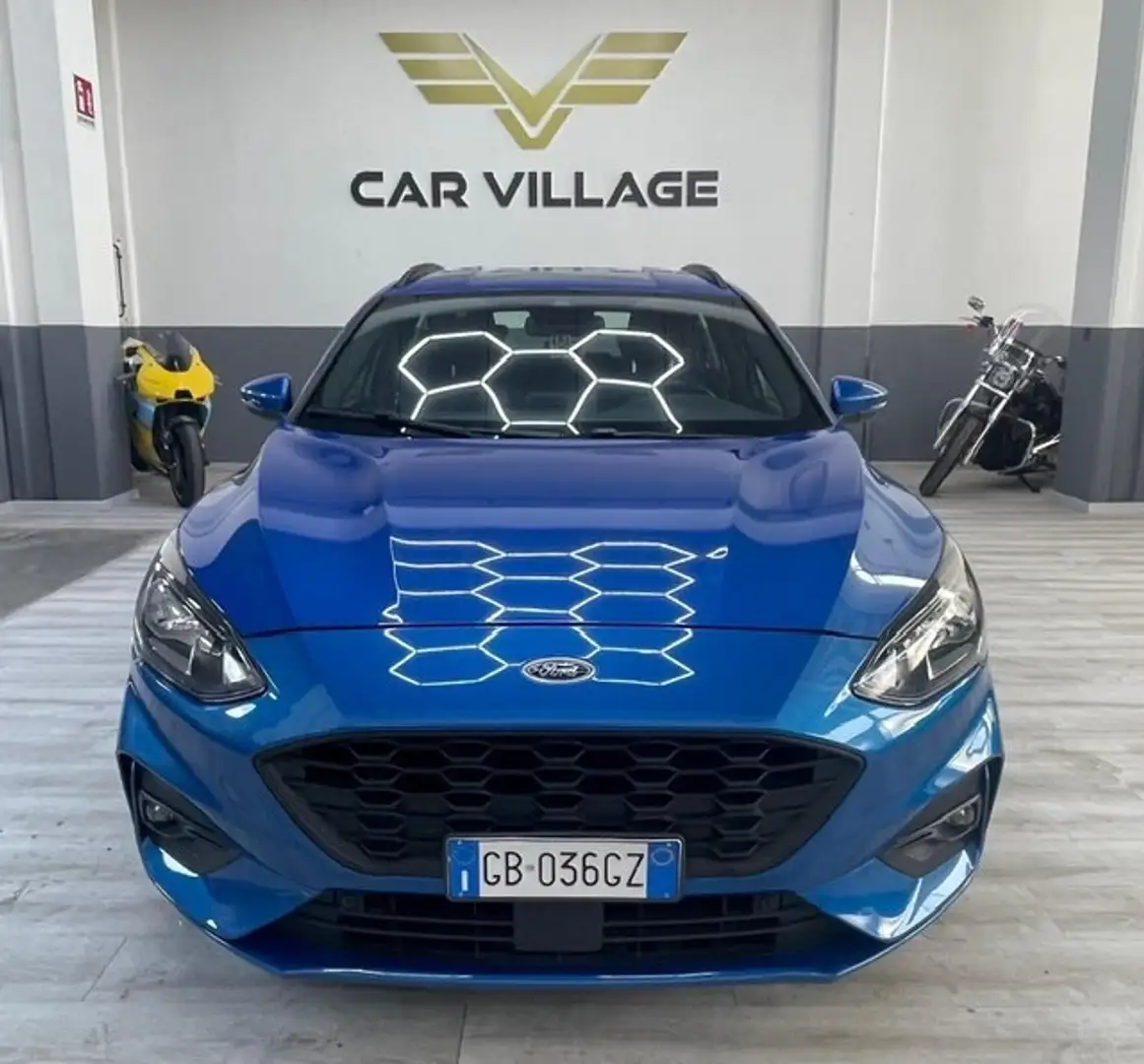 Ford Focus Focus 1.5 EcoBlue 120 CV automatico SW ST-Line Co- Bleu - 1