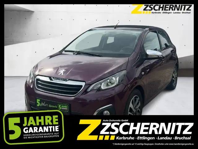 Peugeot 108 TOP 1.0 VTi TOP! Style Faltdach+SHZ+Kam.