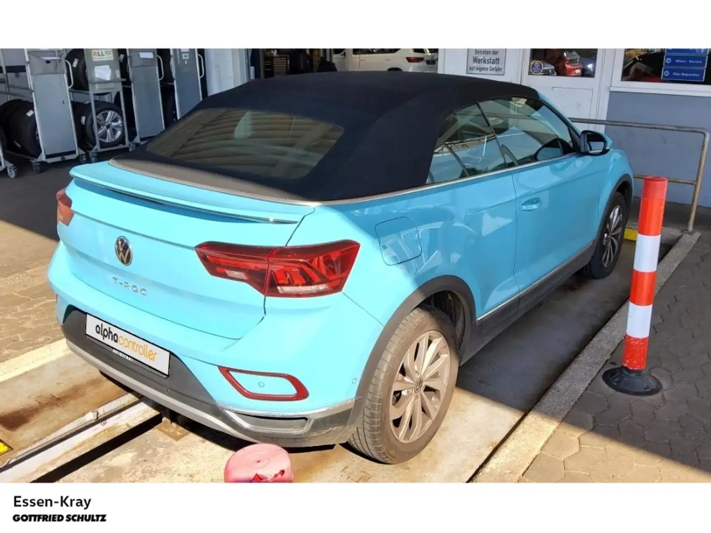 Volkswagen T-Roc Cabriolet Style 1.0 TSI LED Sitzheizung Blau - 2