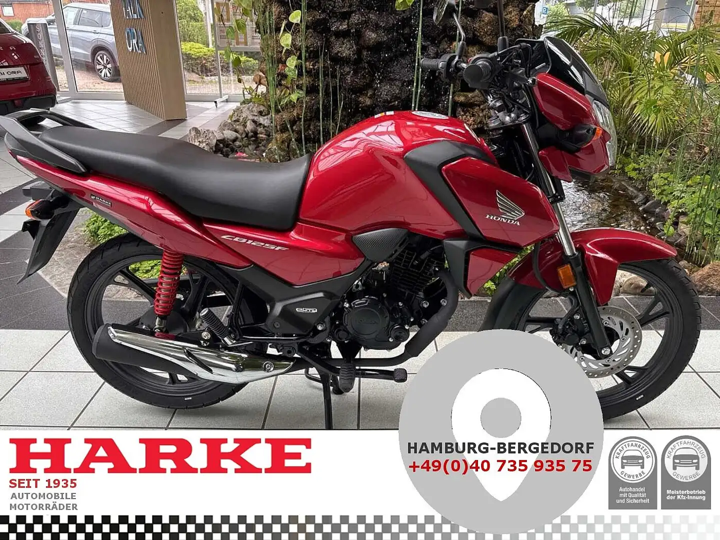 Honda CB 125 F Rouge - 1