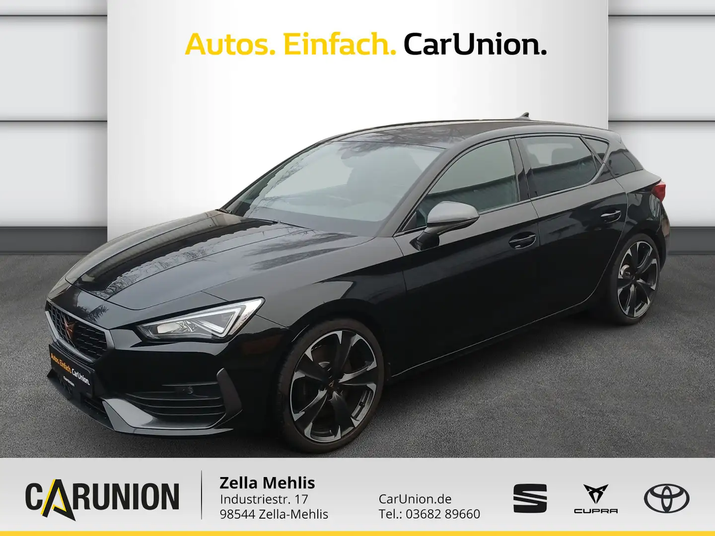 CUPRA Leon VZ 2.0 TSI 245 PS DSG *KLIMA*NAVI*19 ZOLL* Schwarz - 1