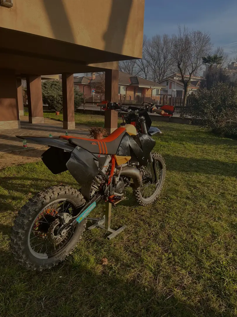 KTM 125 EXC 2002 ktm exc 125 TARGATO Noir - 2