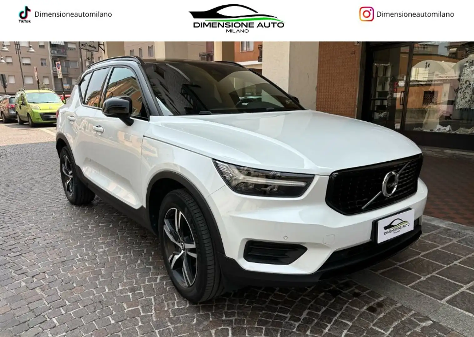 Volvo XC40 2.0 d3 R-design my21 Bianco - 1