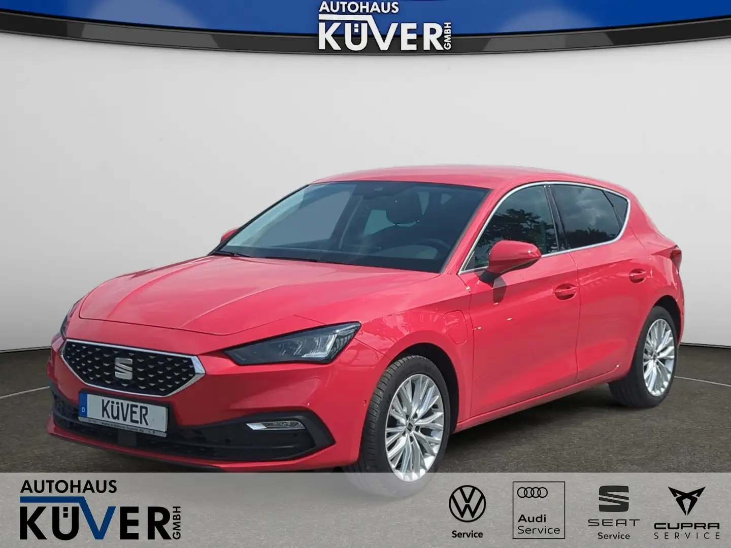 SEAT Leon Xcellence 1,4 e-Hybrid DSG Navi+GRA+Shzg+17 Rot - 1
