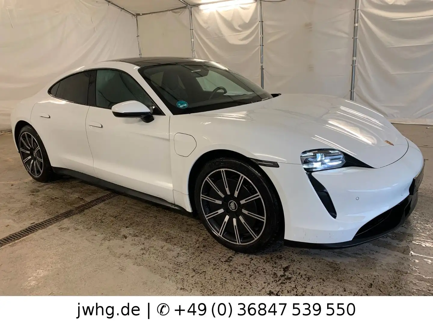 Porsche Taycan Plus PDLS+|Distronic|Panorama|PASM Weiß - 2