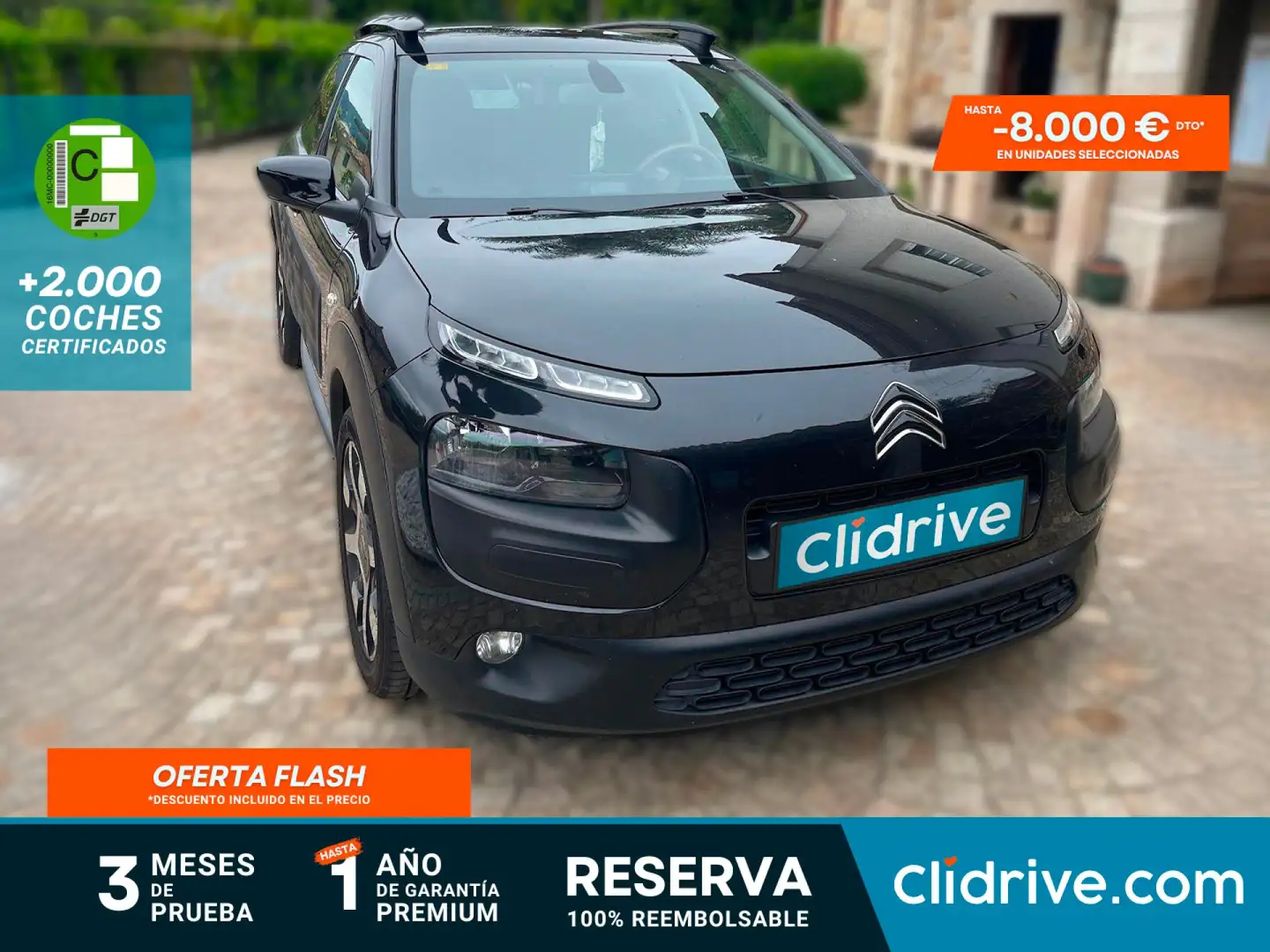 Citroen C4 Cactus 1.6 BlueHDi S&S Shine Ed. Urban 100 Negro - 1