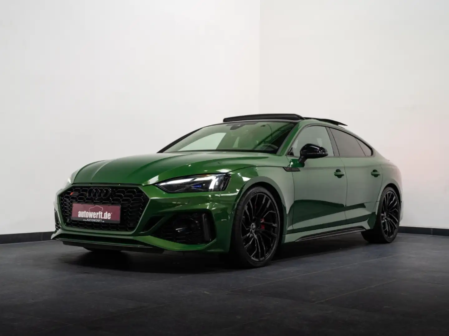 Audi RS5 2.9 TFSI SB QU LASER FULL CARBON PANO DESIGN ESSEN Verde - 1