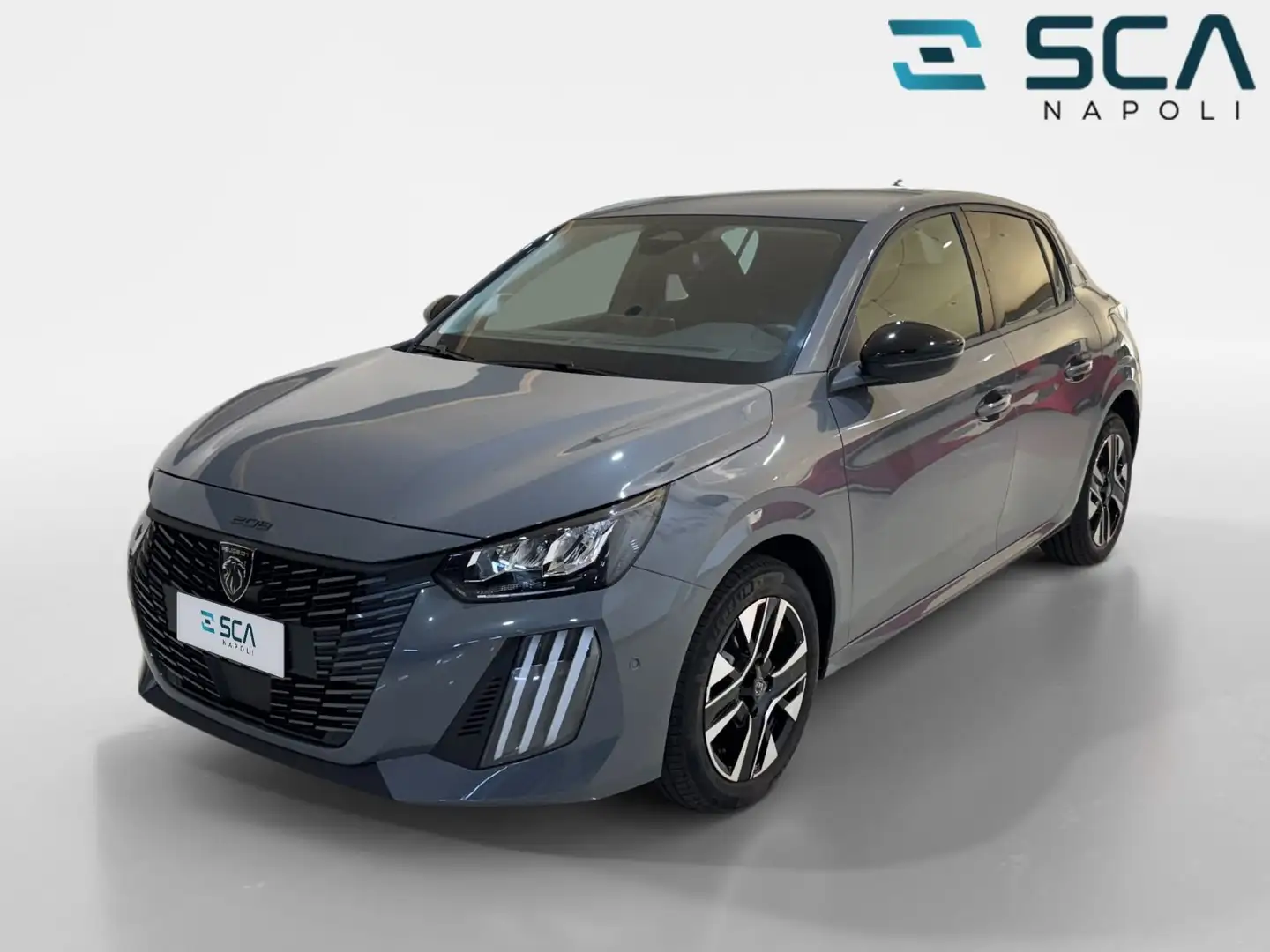 Peugeot 208 208 Hybrid 145 e-DCS6 Allure Grijs - 1