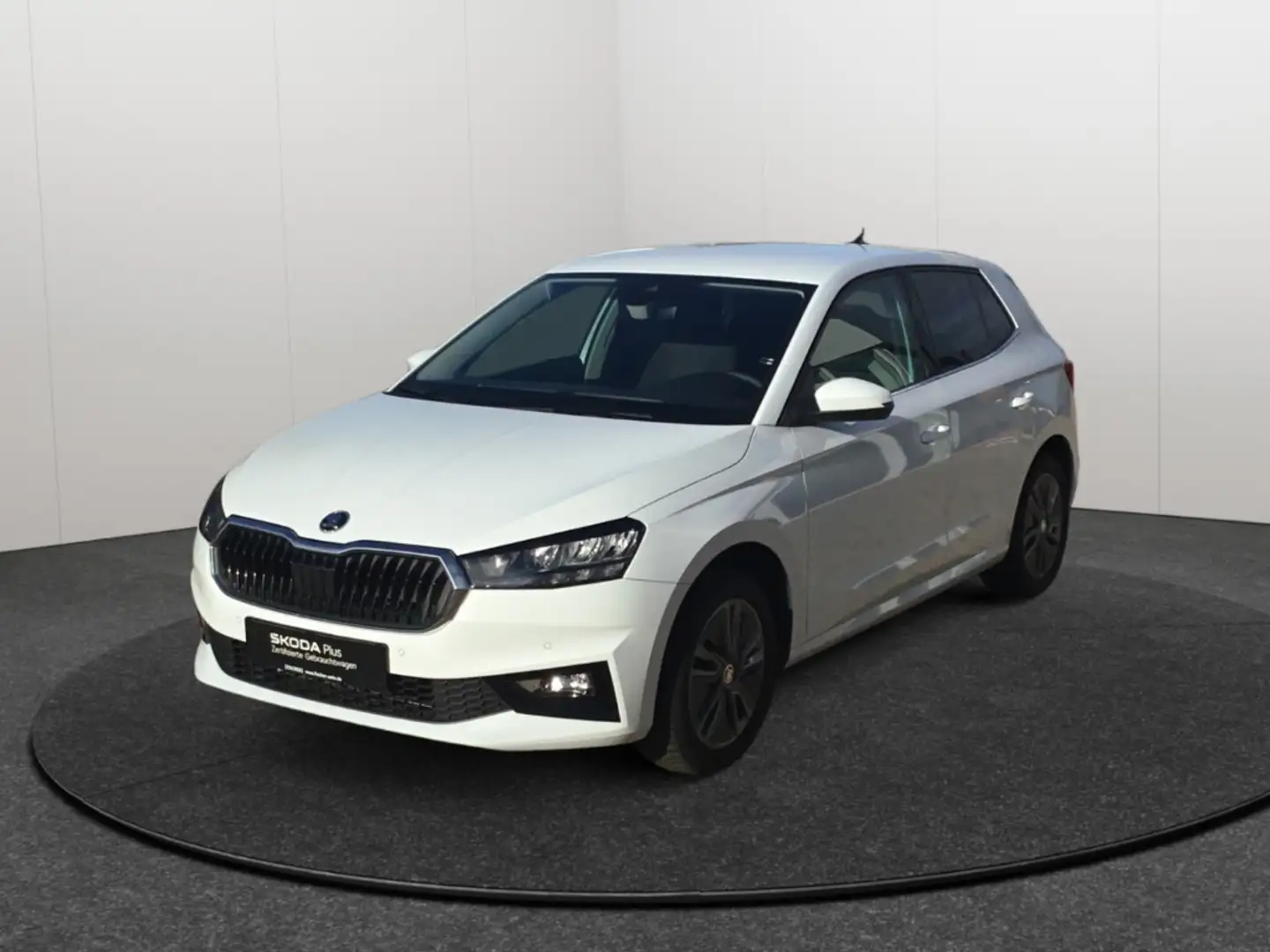 Skoda Fabia 1.0TSI Style LED Navi SHZ Rear View Weiß - 1