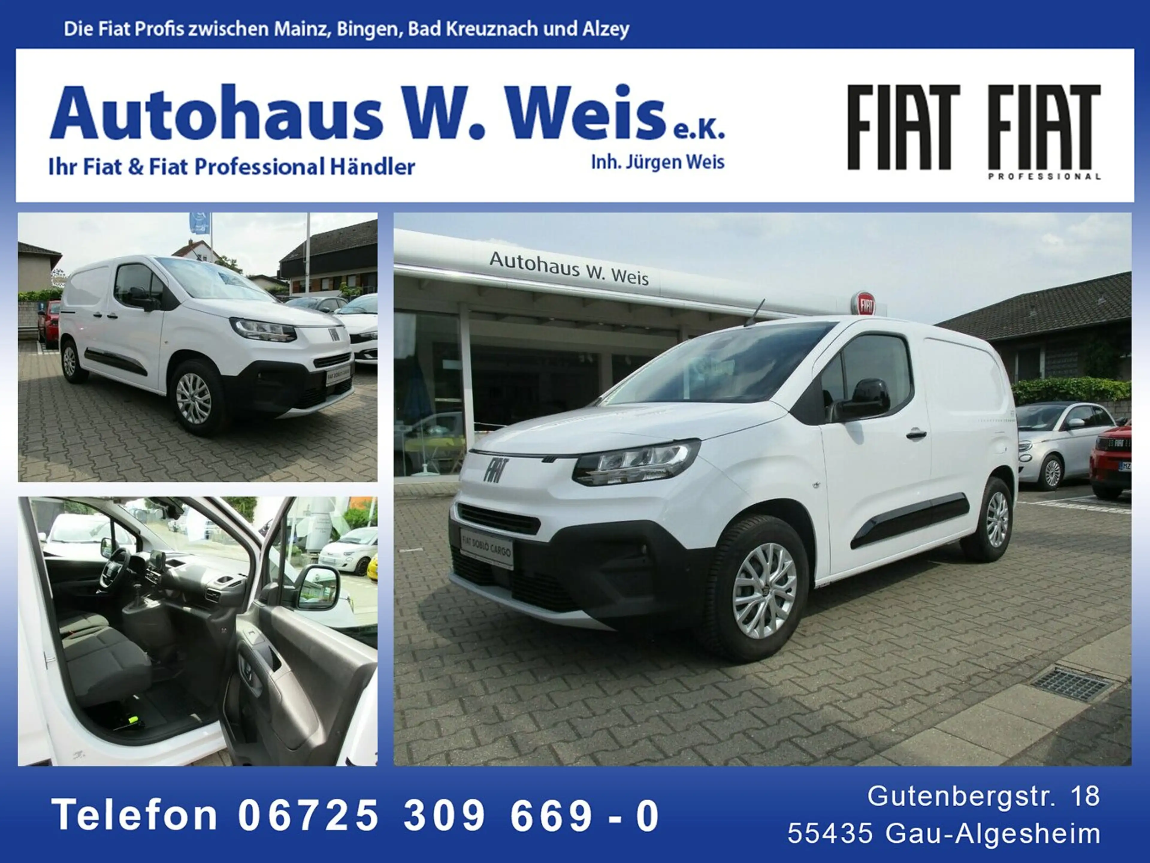 Fiat Doblo KAWA M 1.5 Diesel 75 kW 25th Anniversary