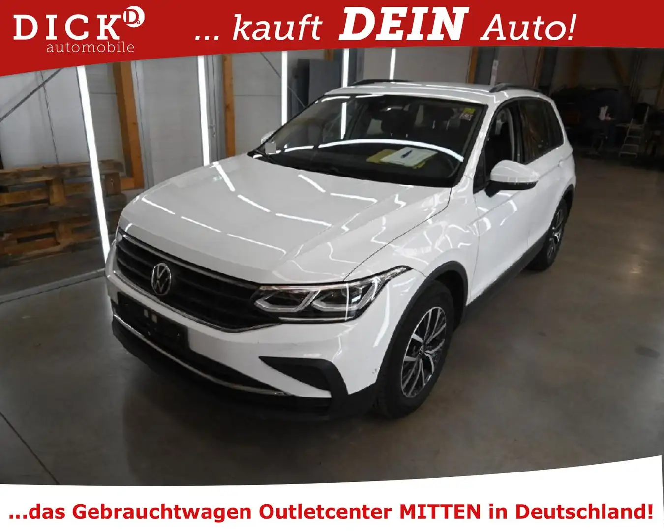 Volkswagen Tiguan 1.5 TSI DSG LED+/ACC/VIRTU/SHZ/RFK/8Fa Blanc - 1