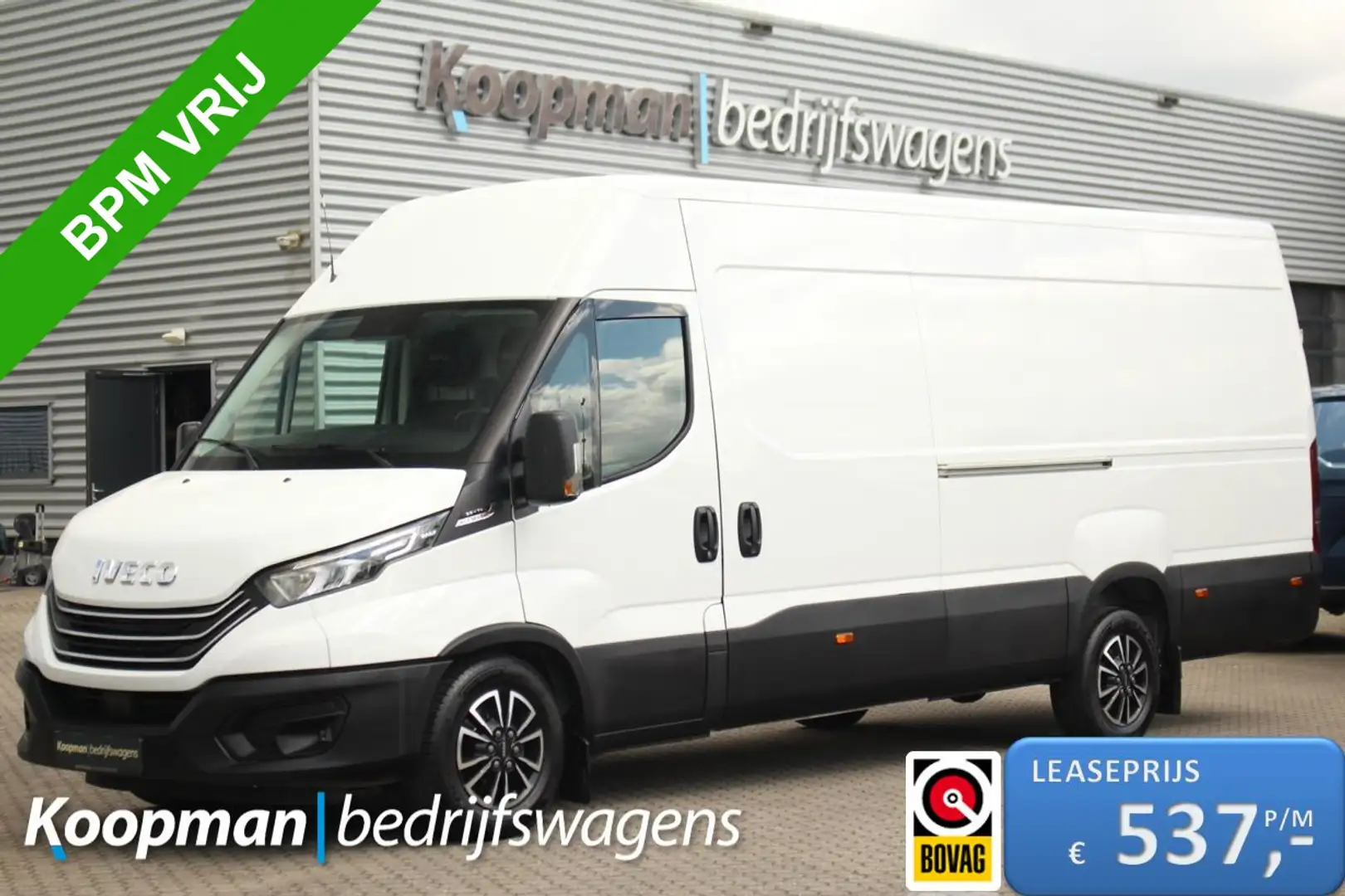 Iveco Daily 35S18A8 3.0 180pk L4H2 Automaat | Adap. Cruise| L Bianco - 1