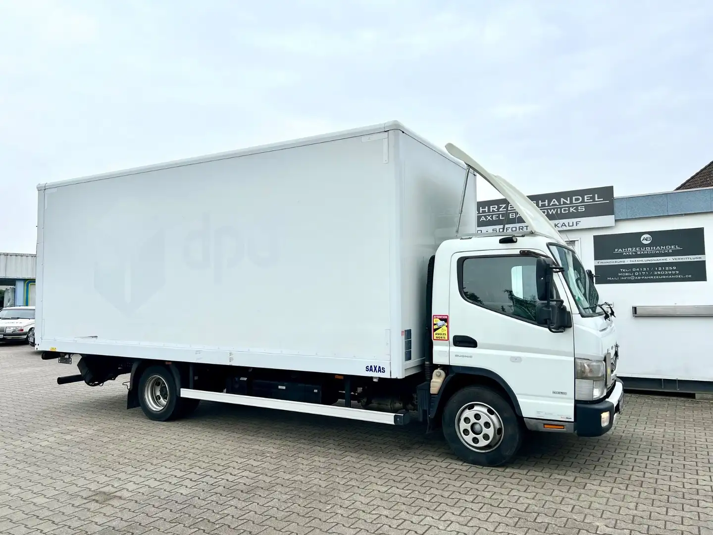 Mitsubishi Canter Fuso Aut. Koffer / LBW / Klima Blanco - 1
