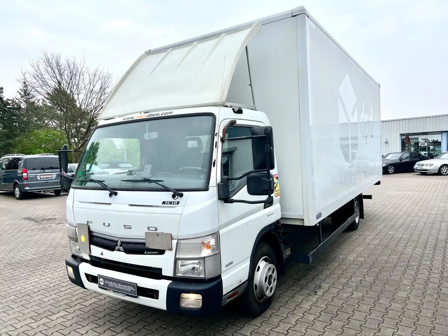 Mitsubishi Canter Fuso Aut. Koffer / LBW / Klima Blanco - 2