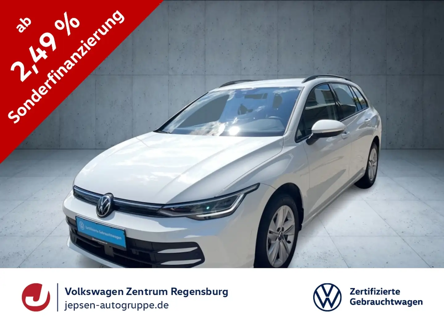 Volkswagen Golf Variant Life 1.5 TSI DSG R-KAMERA LED ACC Weiß - 1