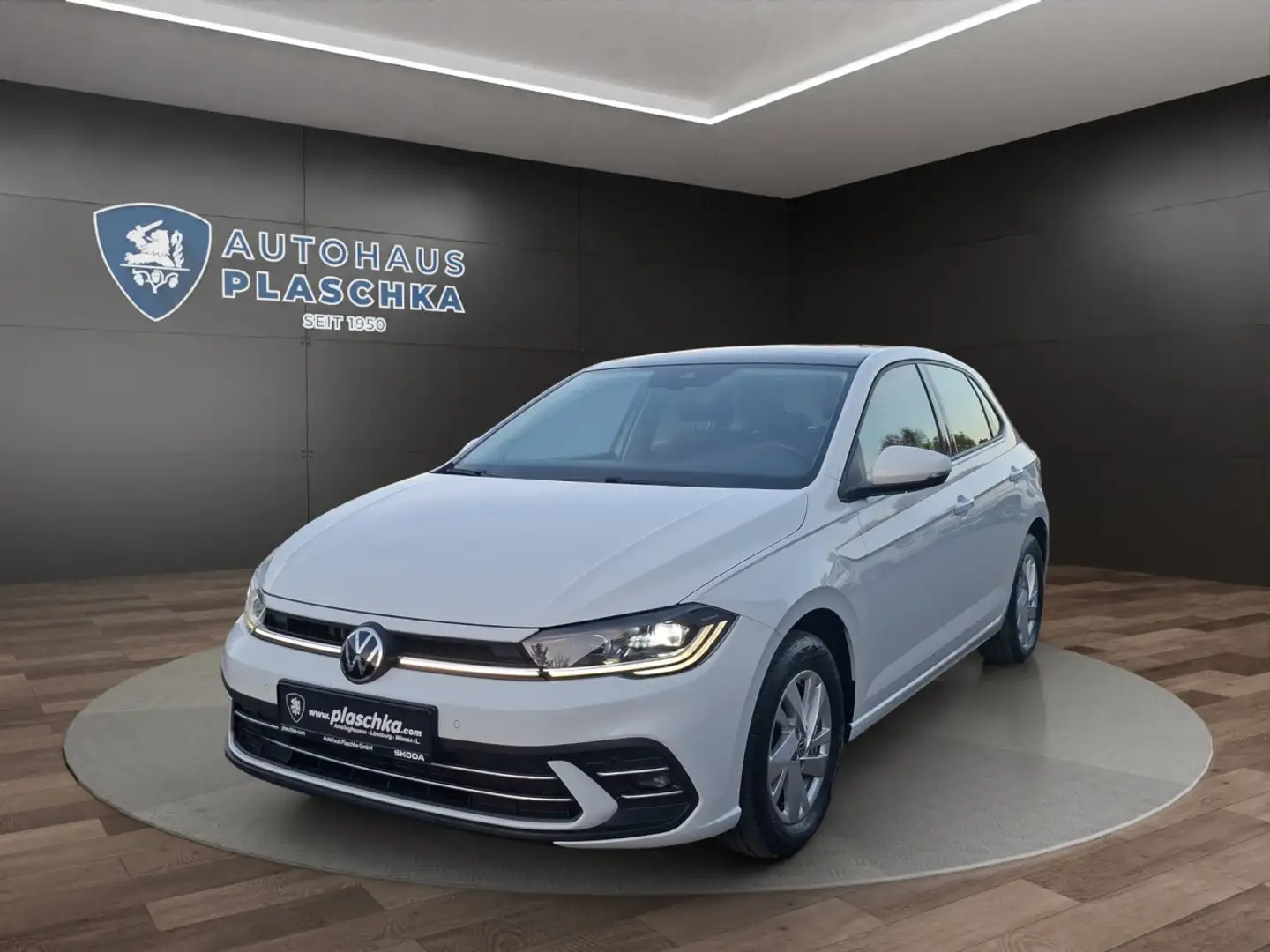 Volkswagen Polo 1.0 TSI Style PANORAMA+SPURASSIST+SHZ Klima Weiß - 1