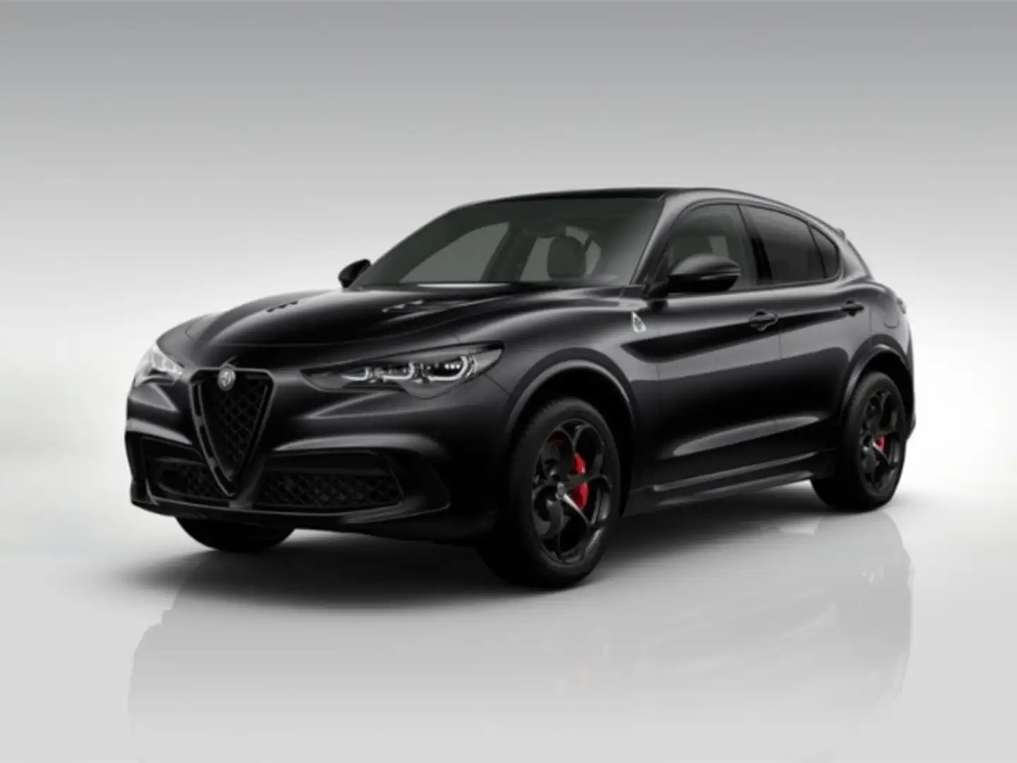 Alfa Romeo Stelvio Quadrifoglio Q4 2.9 V6 AKRAPO Navi Rückfahrkam. Schwarz - 1