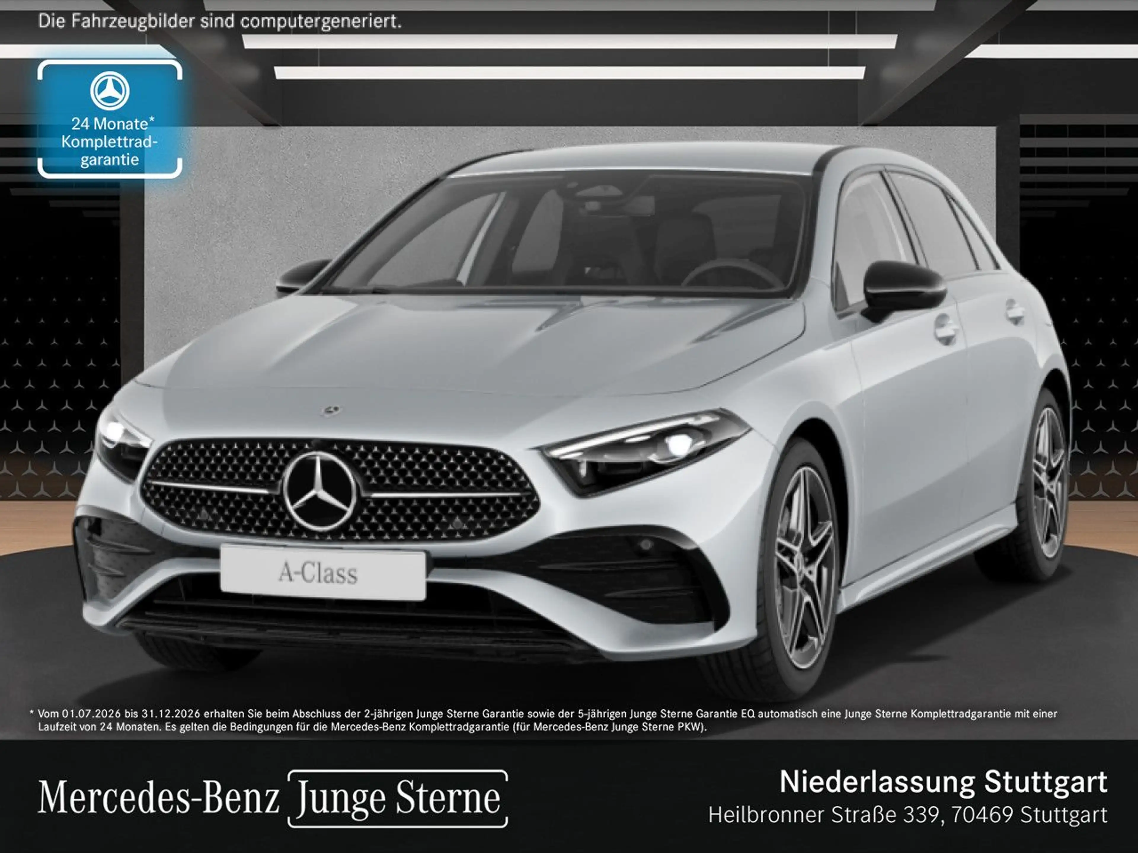 Mercedes-Benz A 250 e AMG+NIGHT+AHK+MULTIBEAM+KAMERA+KEYLESS+8G