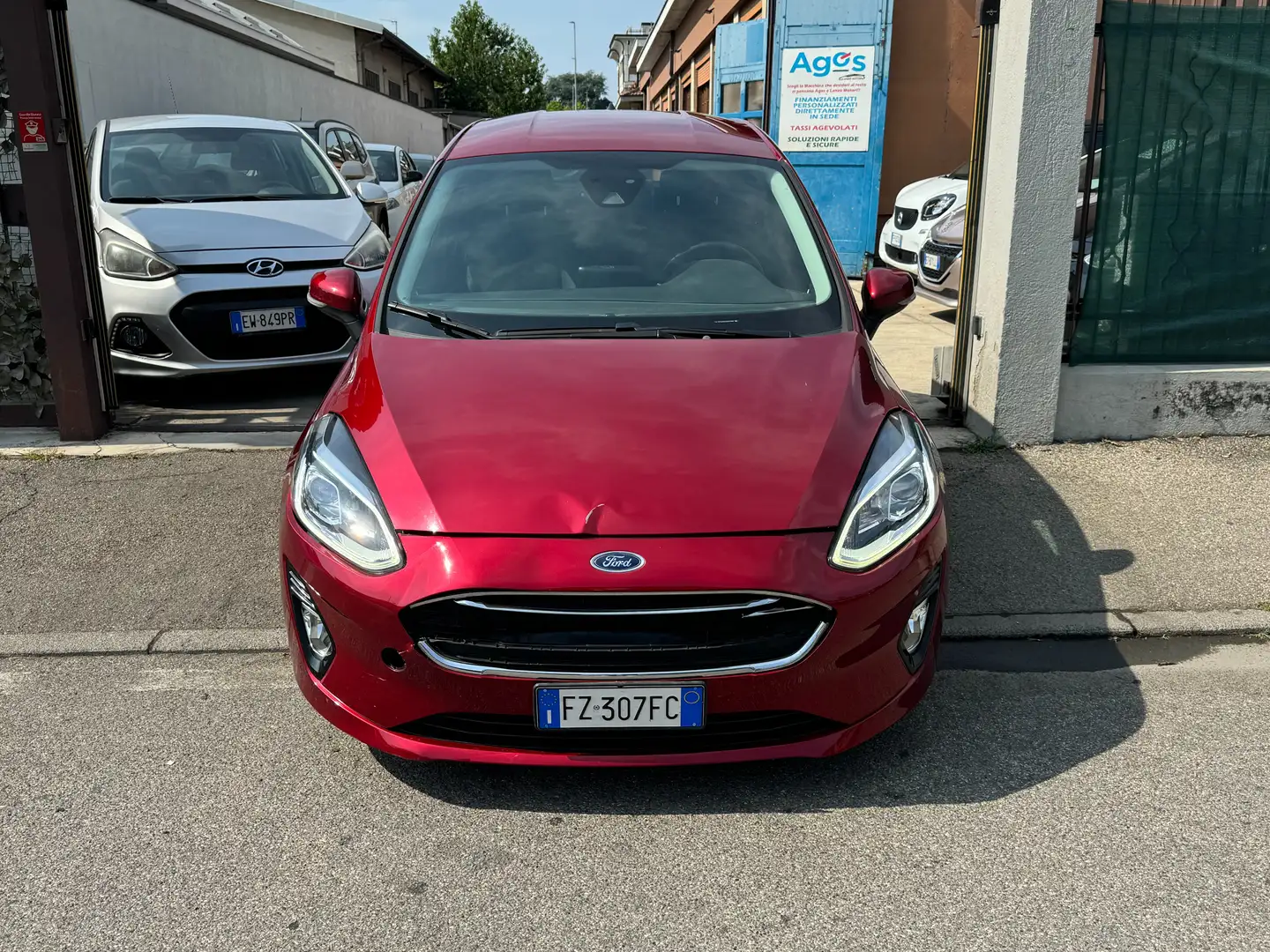 Ford Fiesta 1.5*DIESEL*TITANIUM*EURO6* Rosso - 2