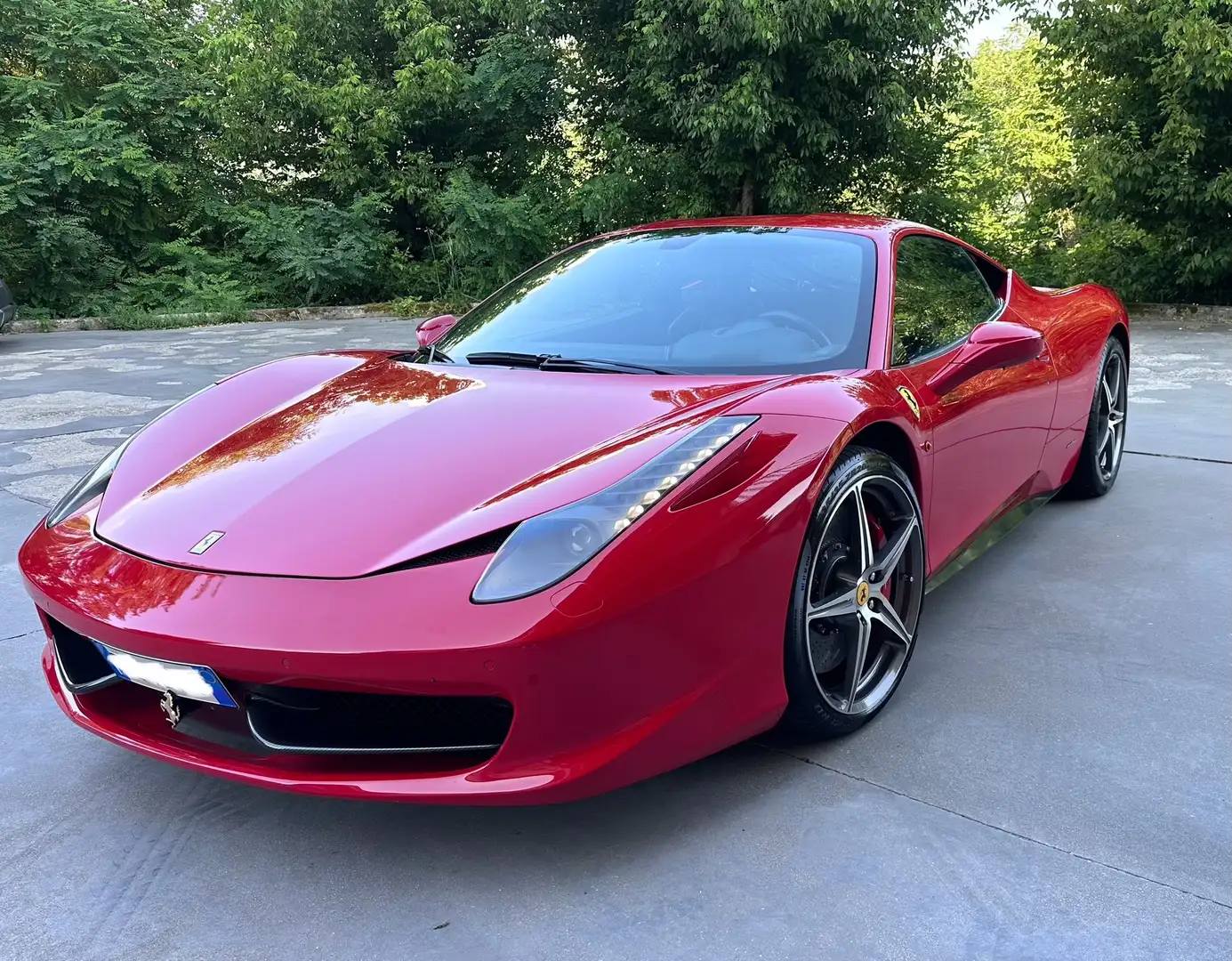 Ferrari 458 458 Coupe Coupe 4.5 Italia dct Rouge - 2