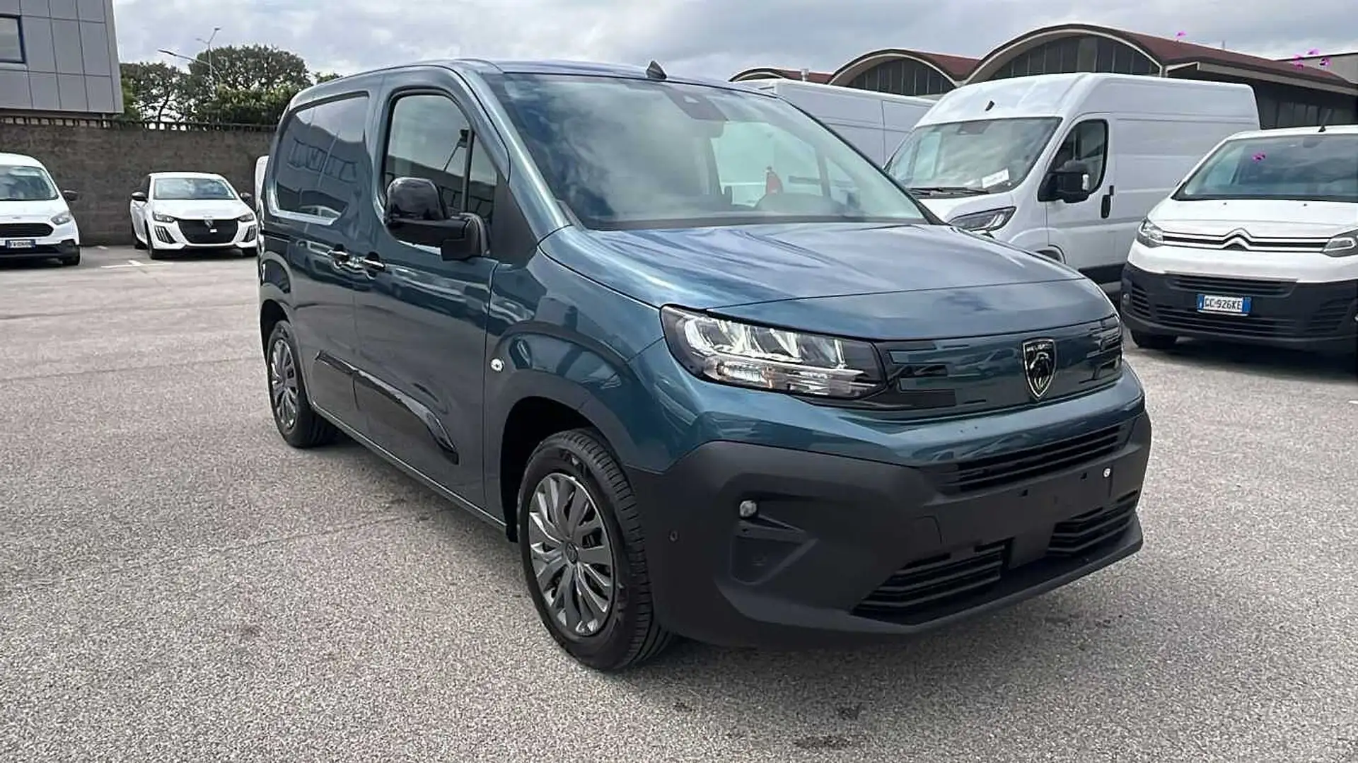 Peugeot Partner Nuovo Partner BlueHdi 130 cv S&S EAT8 Furgone STD Blauw - 1