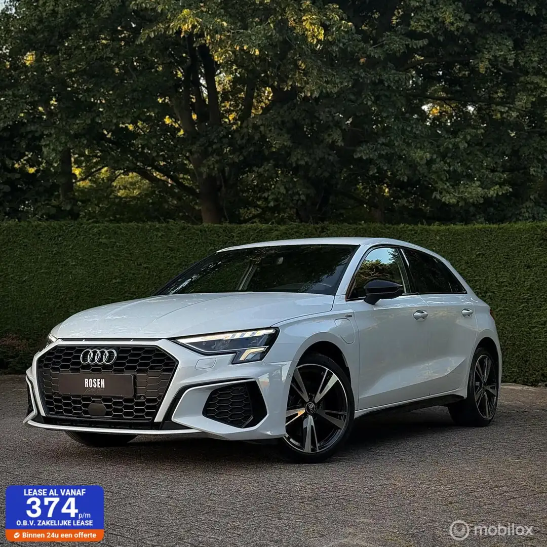 Audi A3 Sportback 40 TFSI e S edition |BTW| S-LINE|SFEER| Wit - 1