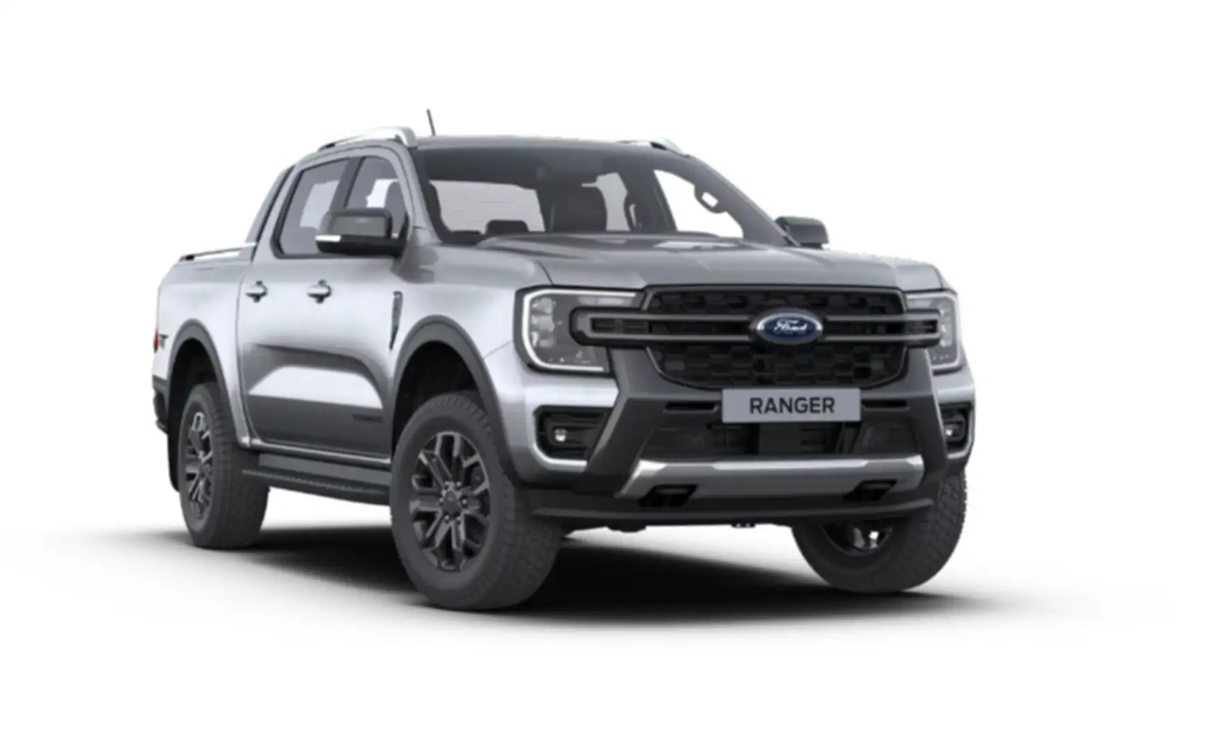 Ford Ranger EcoBlue A10 e-4WD Wildtrak Argent - 1