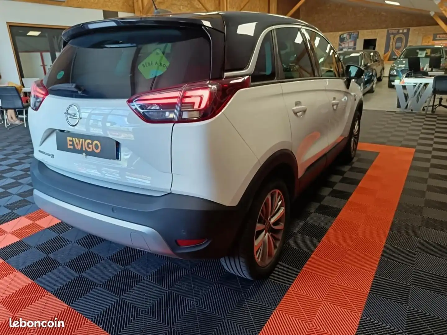 Opel Crossland X 1.2 T 110 EDITION-2020 Blanc - 2