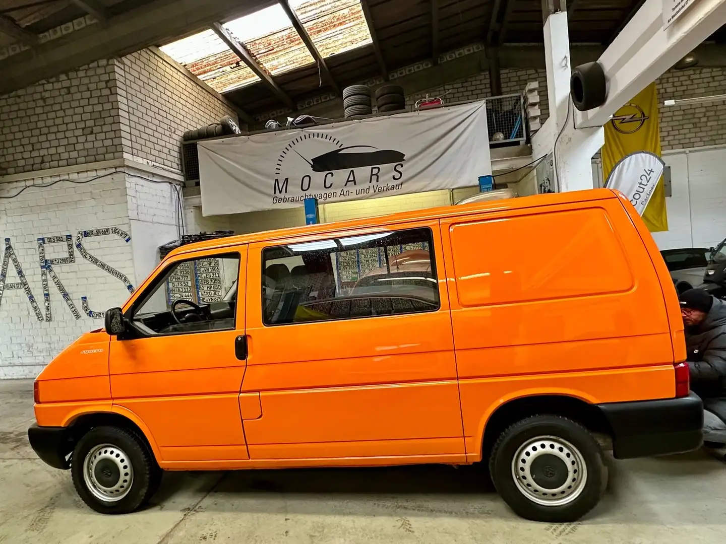 Volkswagen T4 Transporter Syncro *Allradantrieb*AHK* Arancione - 2