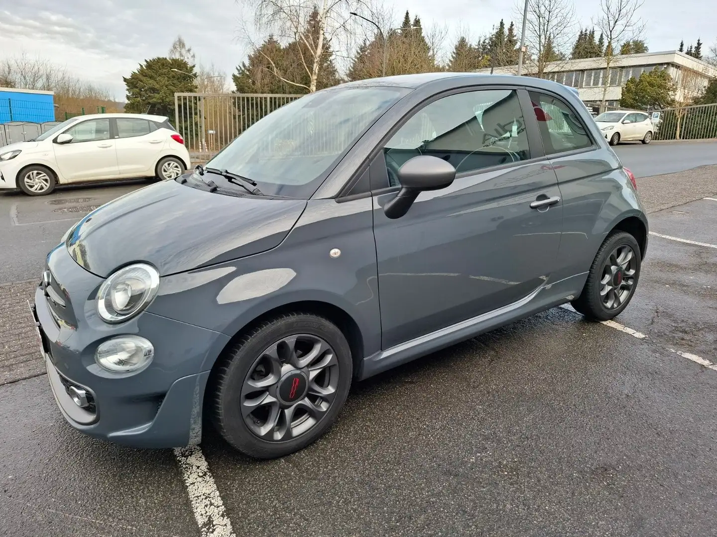 Fiat 500 Sport 1 HAND TÜV NEU SCHECKHEFT Grau - 1