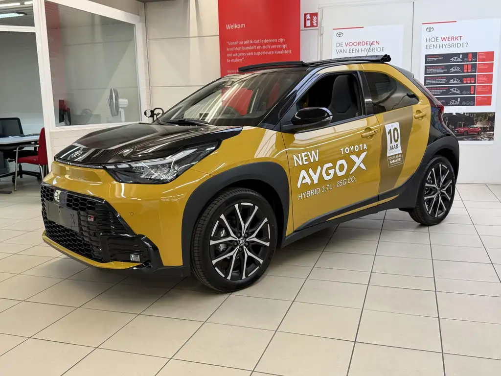 Toyota Aygo X 2025 из Европы — купить под ключ