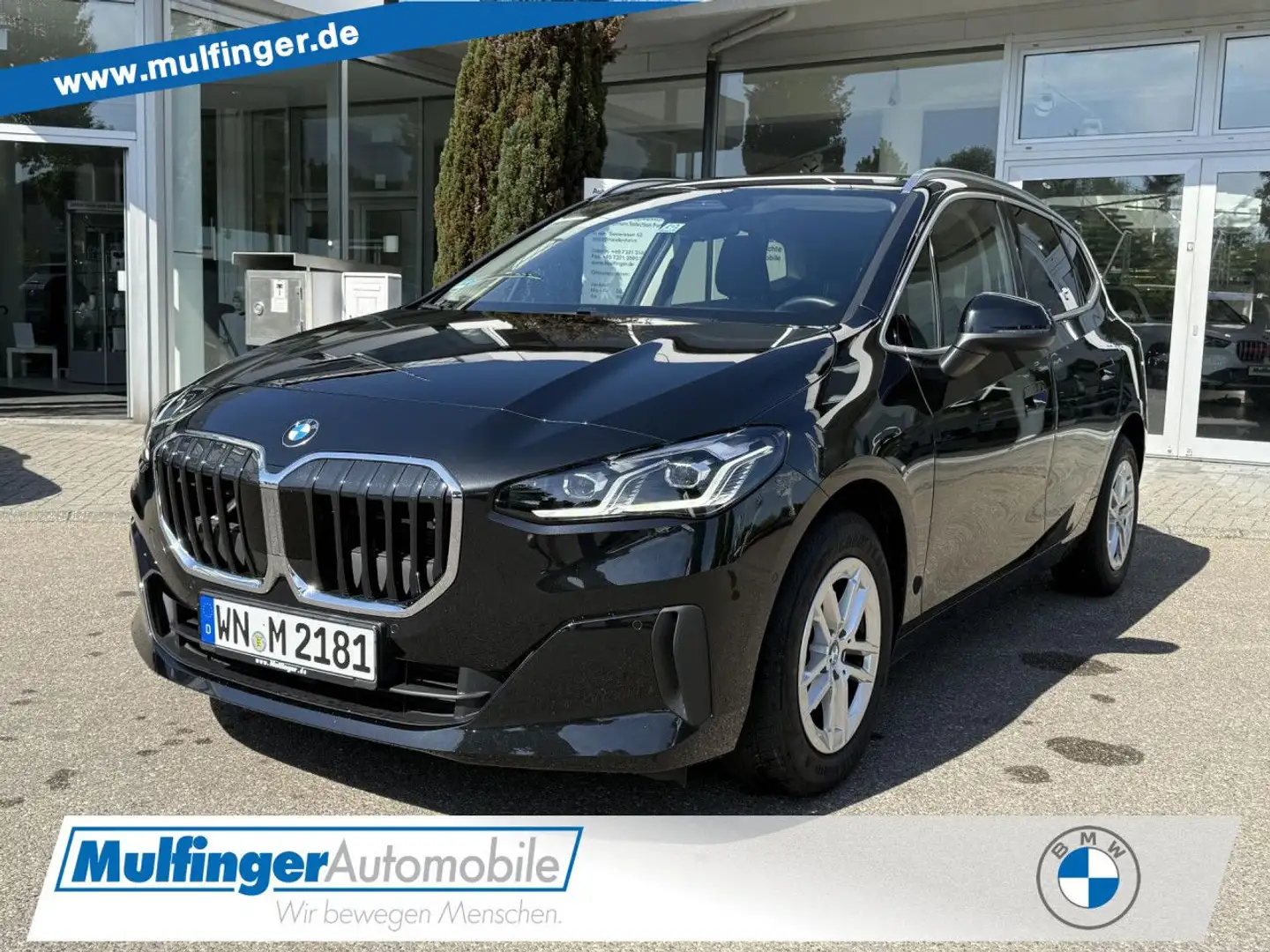 BMW 218 d ActT.DKG Kamera Ad-LED Park/Driv-Ass.Sitzh. Schwarz - 1