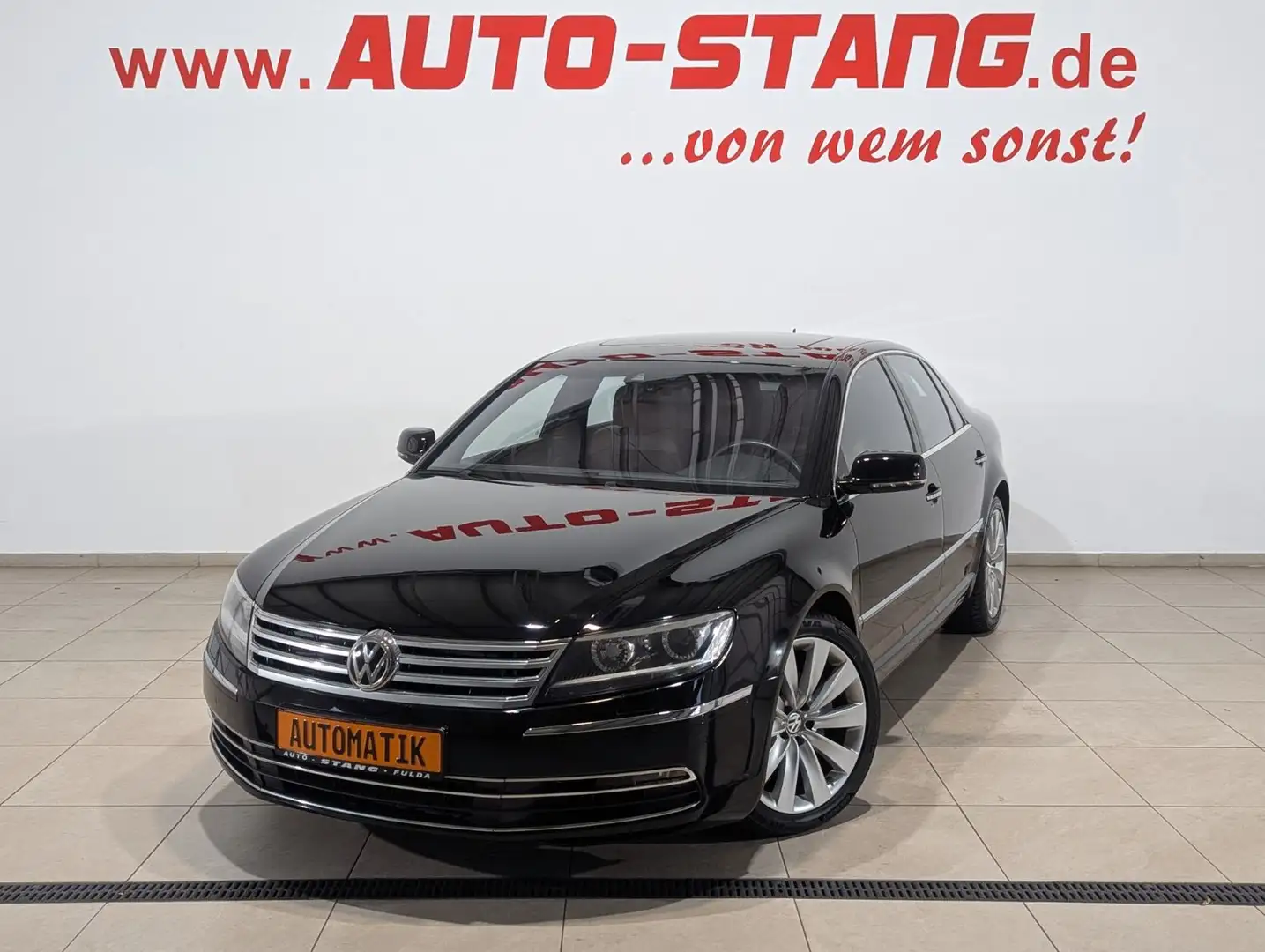 Volkswagen Phaeton V8 4Motion*LEDER+SCHIEBEDACH+STHZ+19"* Zwart - 2