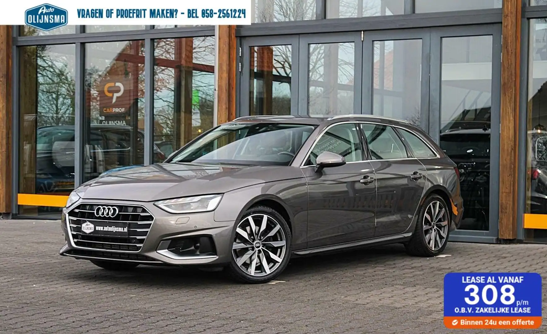 Audi A4 Avant 35 TFSI Business Edition|Leer/Alcantara|Navi Gris - 1